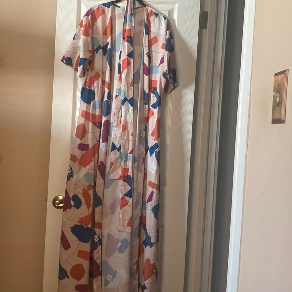 Colorful duster/dress - Picture 3 of 3